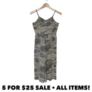 Poppies & Roses Camo Jumpsuit
